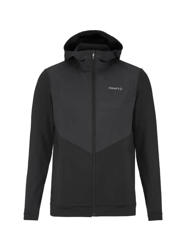 Adv Essence Jersey Hood Jkt 2 M - Black