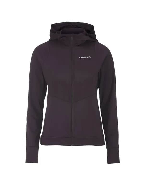 Adv Essence Jersey Hood Jacket 2 W - Dk Plum