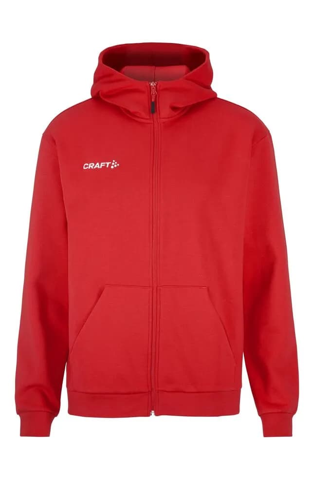 Community 2.0 Logo Fz Hoodie M - Bright Red