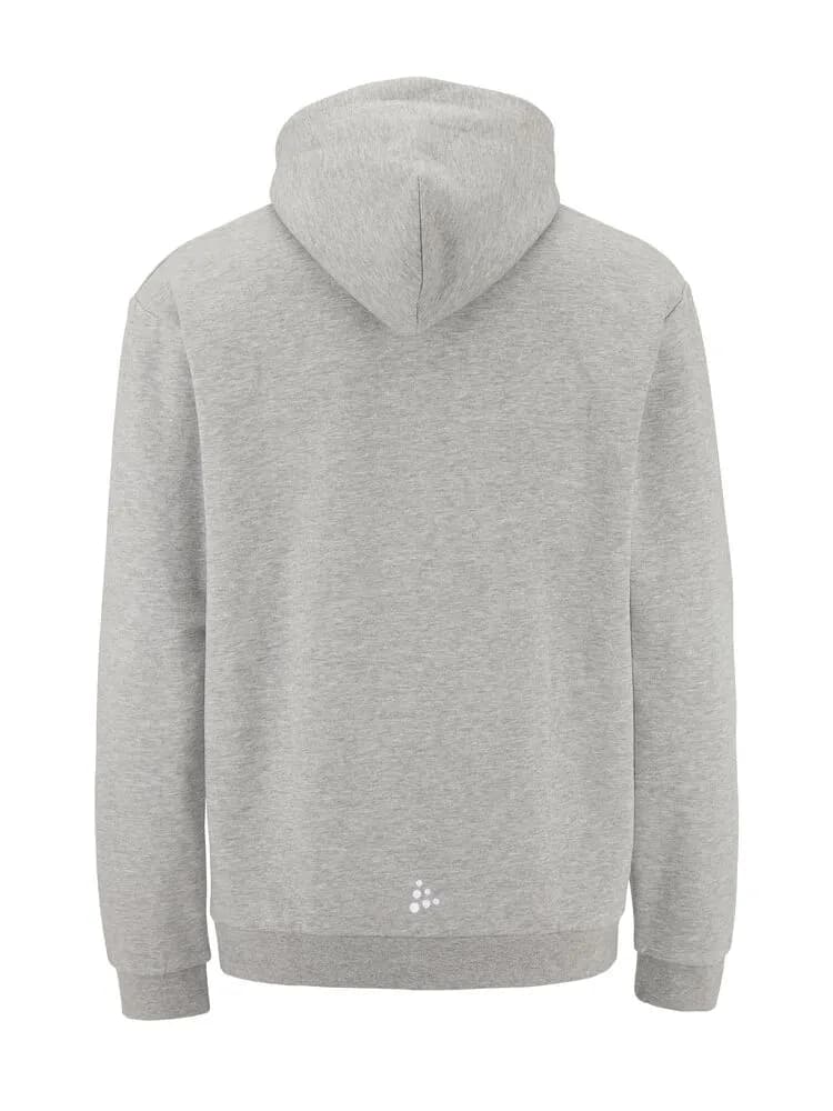 Community 2.0 Logo Fz Hoodie M - Grey Melange