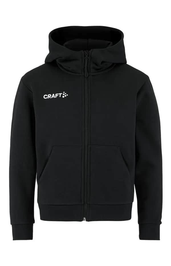 Community 2.0 Logo Fz Hoodie Jr - Black