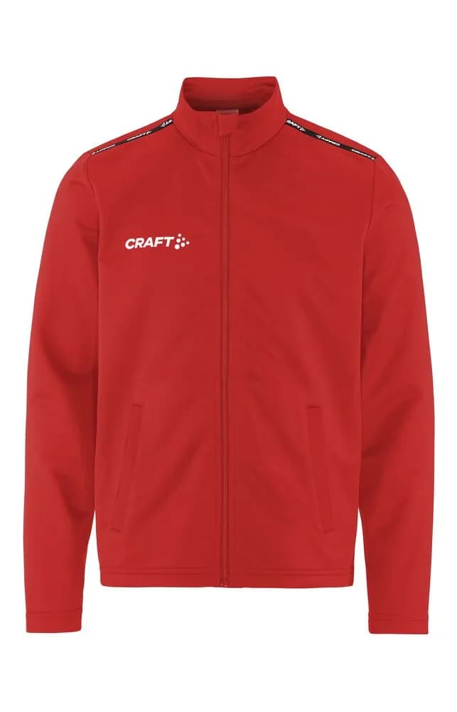Squad Go Fz Jacket Jr - Bright Red