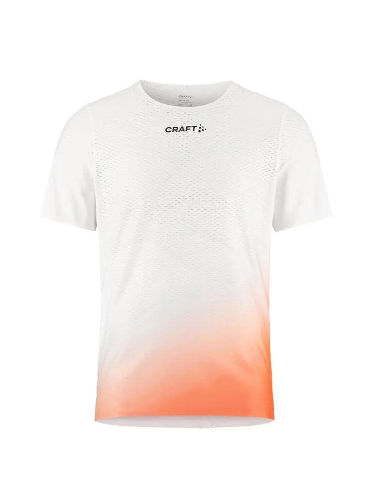Race Day Ss Tee M - White/Multi