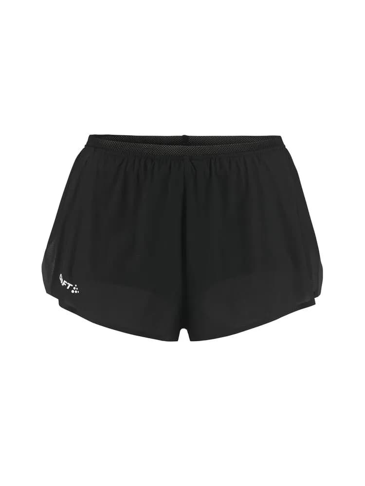 Race Day Split Shorts W - Black