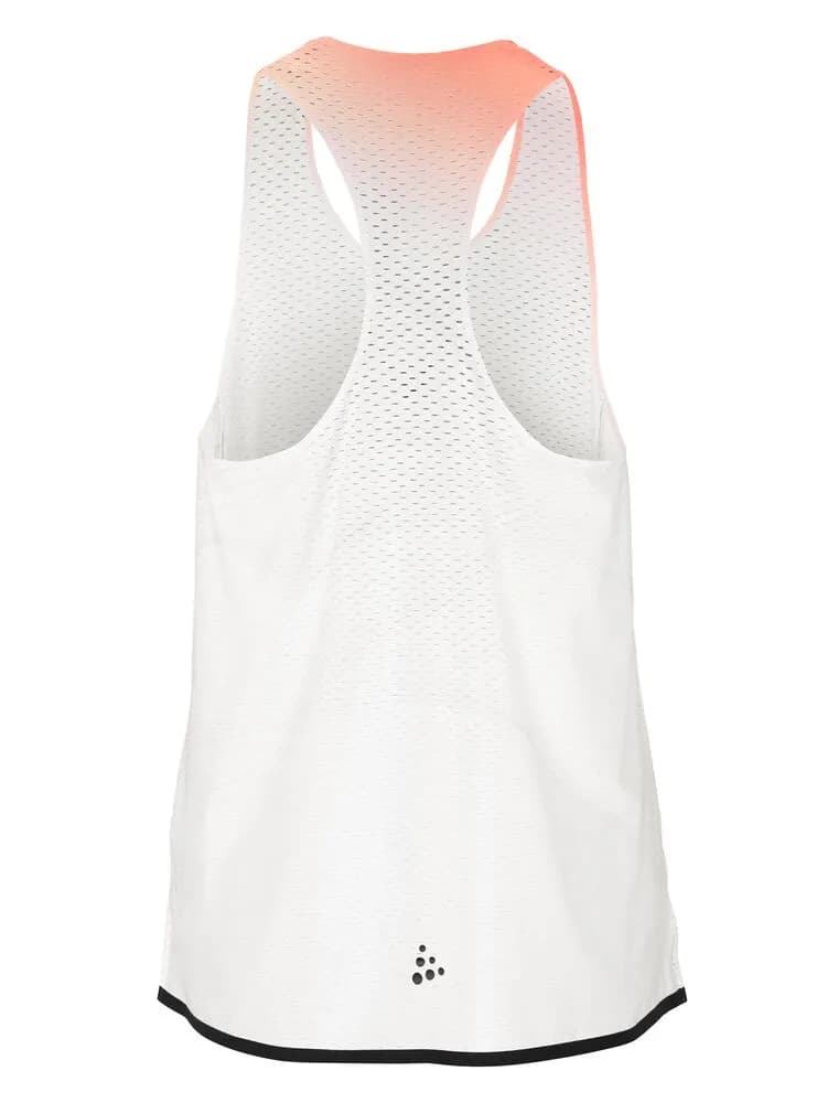 Race Day Singlet W - White/Multi