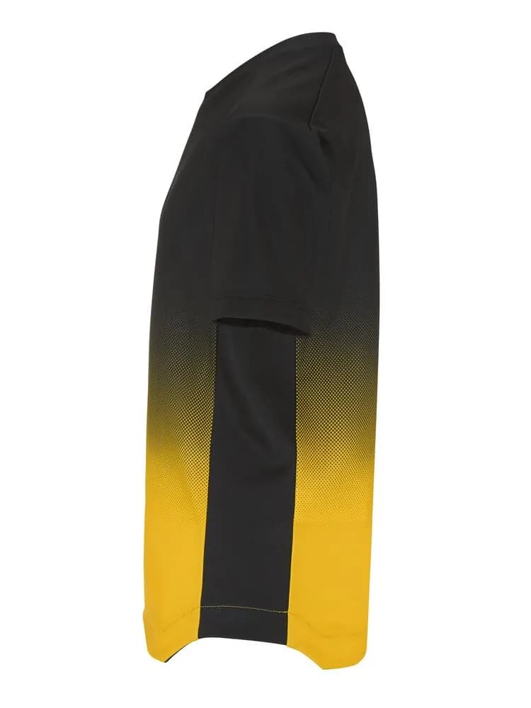 Evolve 2.0 Structured Graphic Jersey Jr - Black/Sweden Yellow