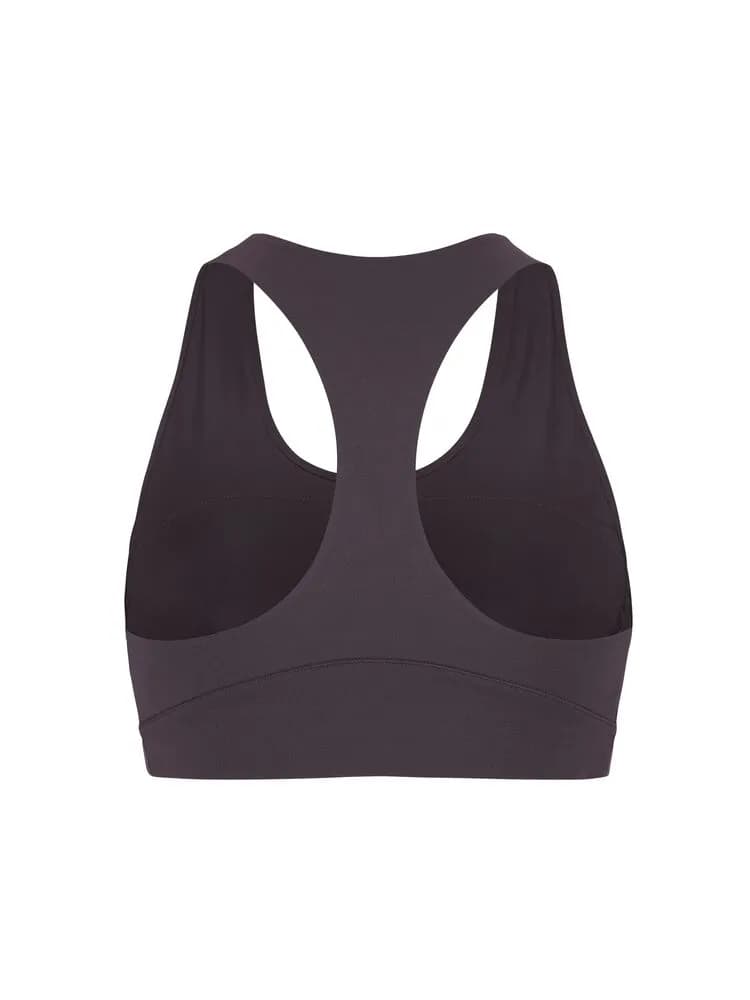 Collective Padded Sports Bra W - Dk Plum