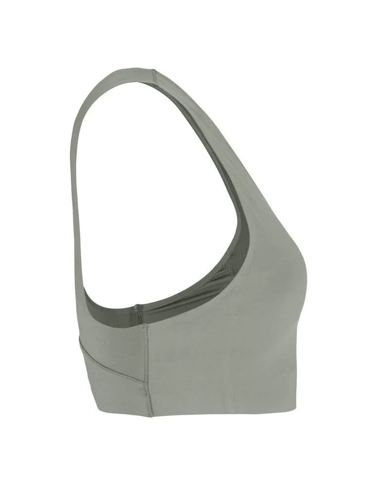 Collective Padded Sports Bra W - Leaf