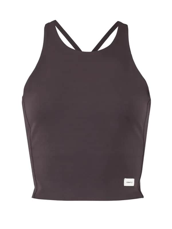 Collective Cropped Singlet W - Dk Plum