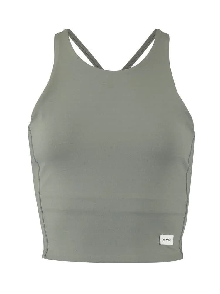Collective Cropped Singlet W - Leaf