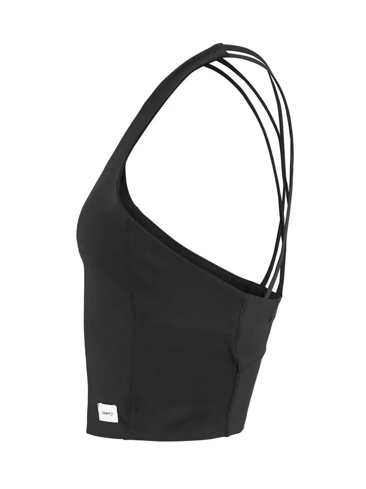 Collective Cropped Singlet W - Black