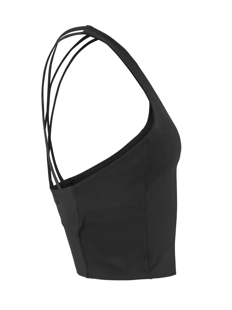 Collective Cropped Singlet W - Black