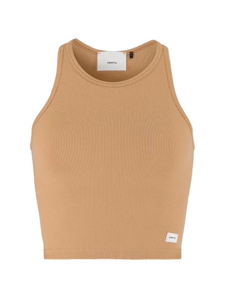 Collective Rib Tank Top W - Syrup