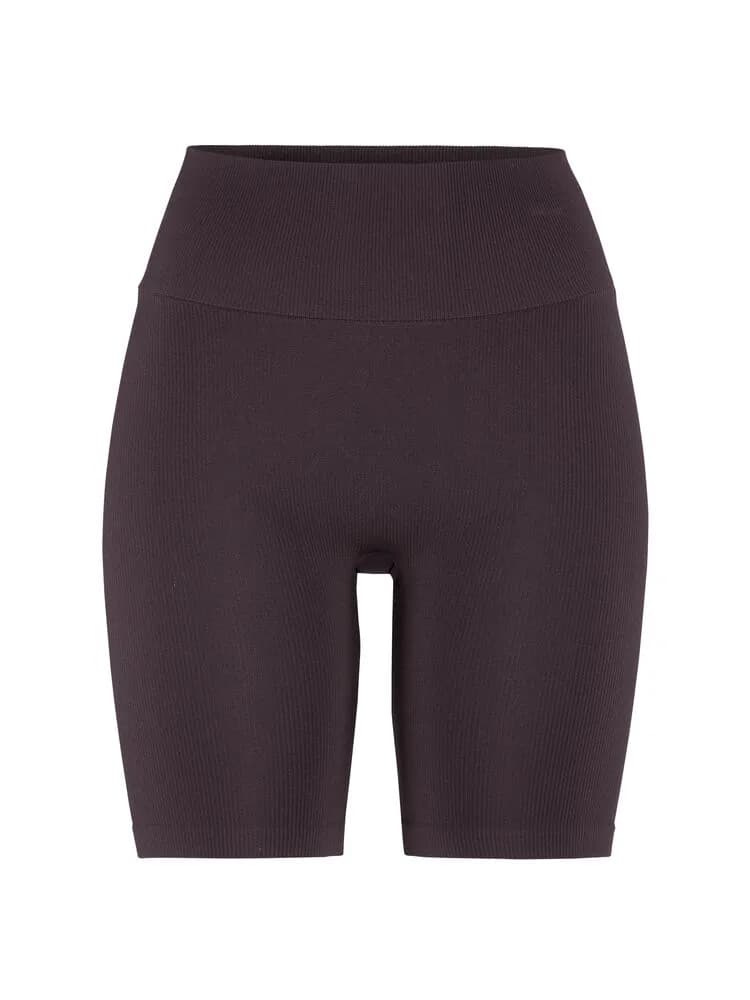 Collective Rib Short Tights W - Dk Plum