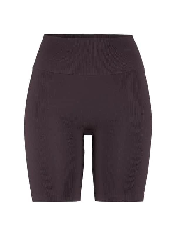 Collective Rib Short Tights W - Dk Plum
