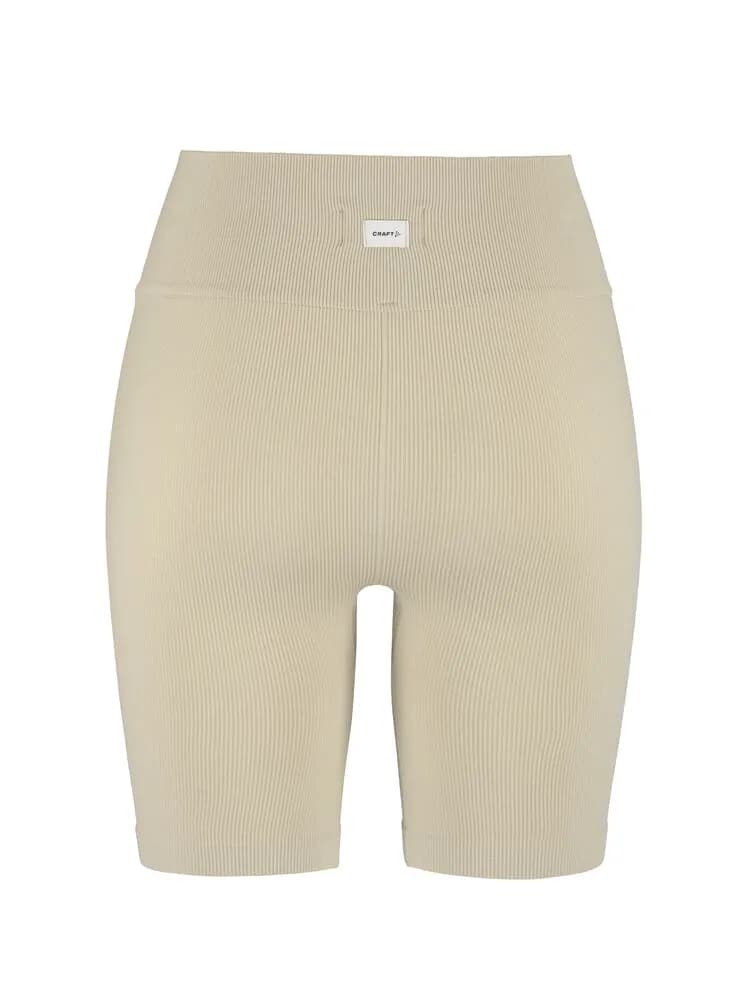 Collective Rib Short Tights W - Hay