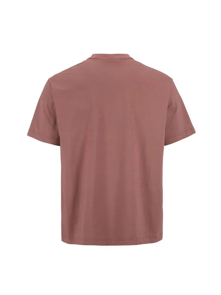 Collective Relaxed Ss Tee M - Rose Brown