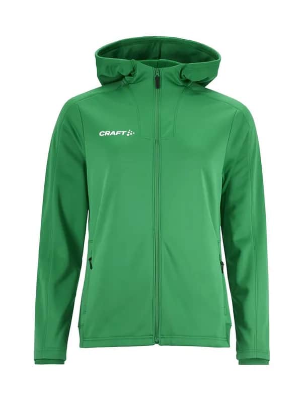 Evolve 2.0 Brushed Hood Jacket W - Team Green