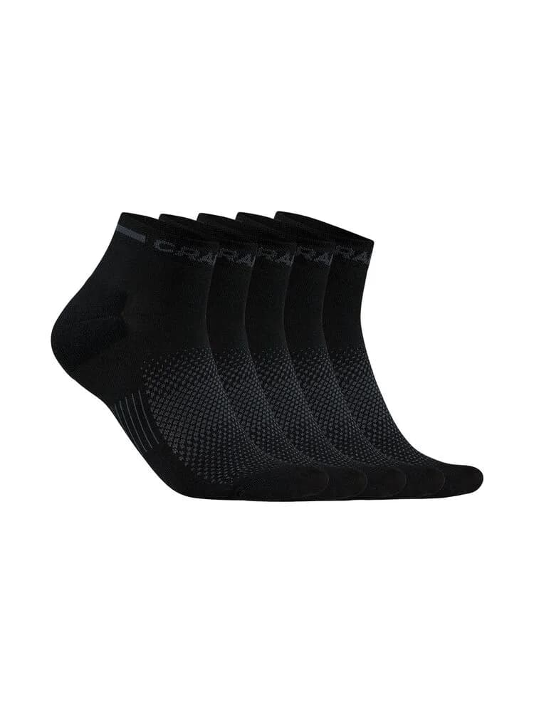 CORE Dry Mid Sock 5-Pack - Black