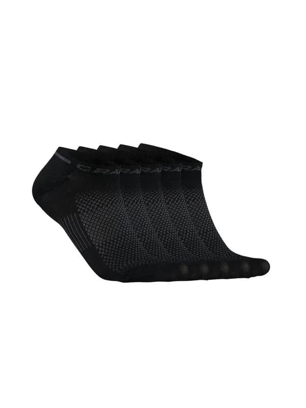 CORE Dry Shaftless Sock 5-Pack - Black