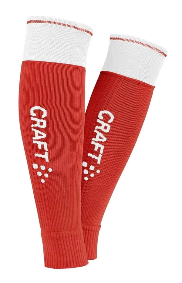Progress 2.0 Contrast Sock W-O Foot - Bright Red/White
