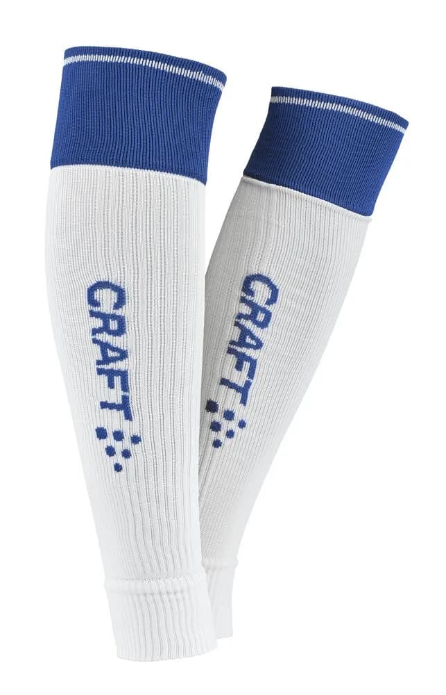 Progress 2.0 Contrast Sock W-O Foot - White/Club Cobolt