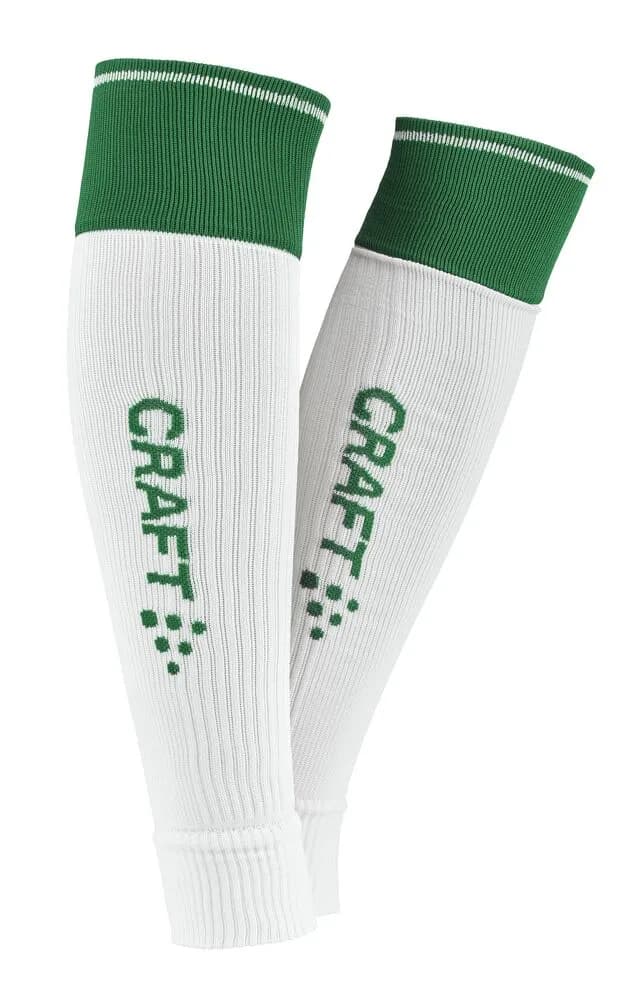 Progress 2.0 Contrast Sock W-O Foot - White/Team Green