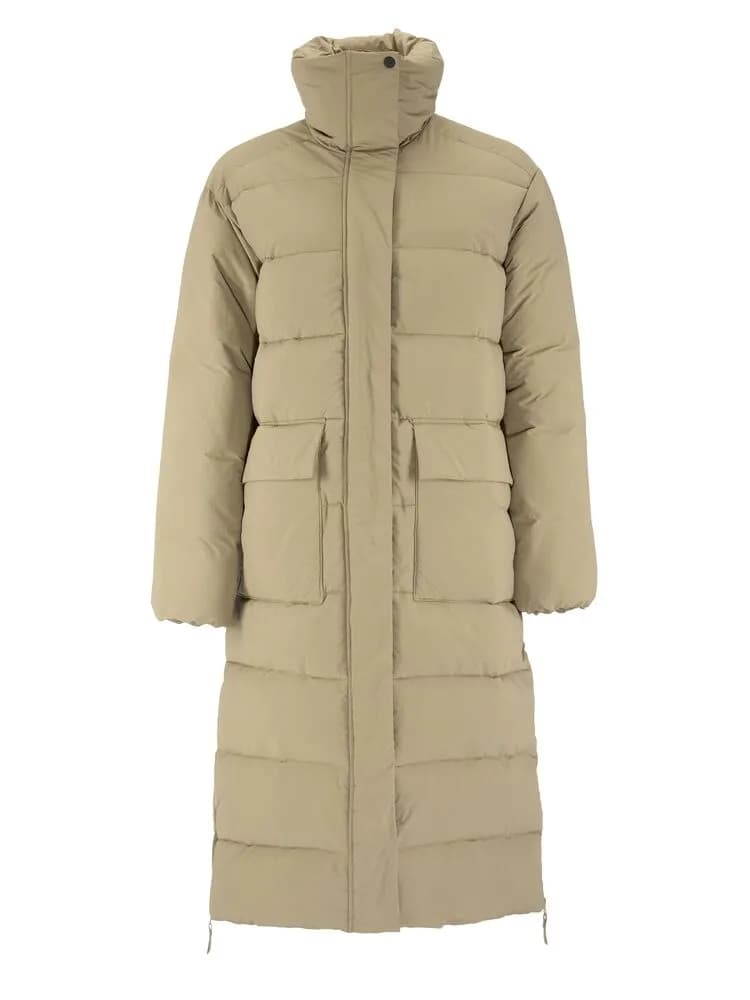 Urban Long Padded Coat W - Taupe