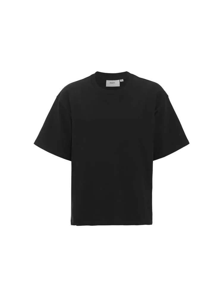 Frequent Heavy Ss Tee W - Black