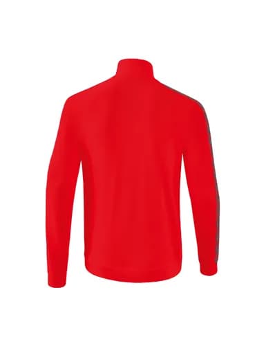 Essential Team Tracktop Jacke - Kinder - rot/slate grey