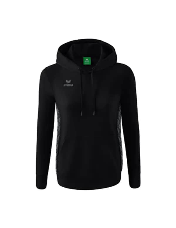 Essential Team Kapuzensweat - Damen - schwarz/slate grey