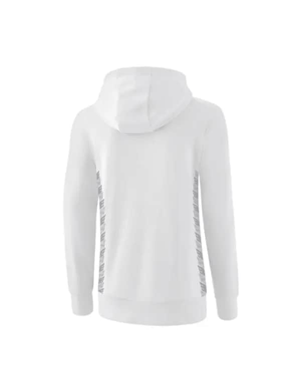 Essential Team Kapuzensweat - Damen - weiß/monument grey