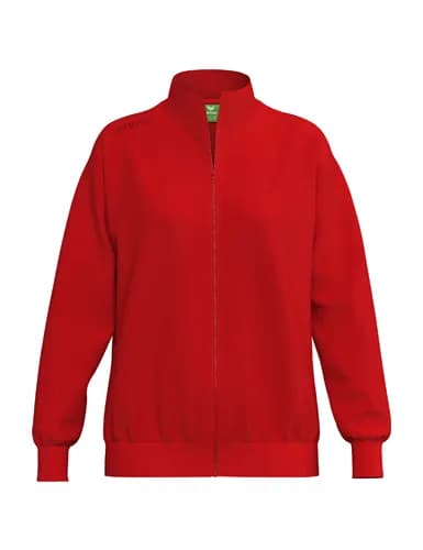 TS Sweatjacket - Damen - rot