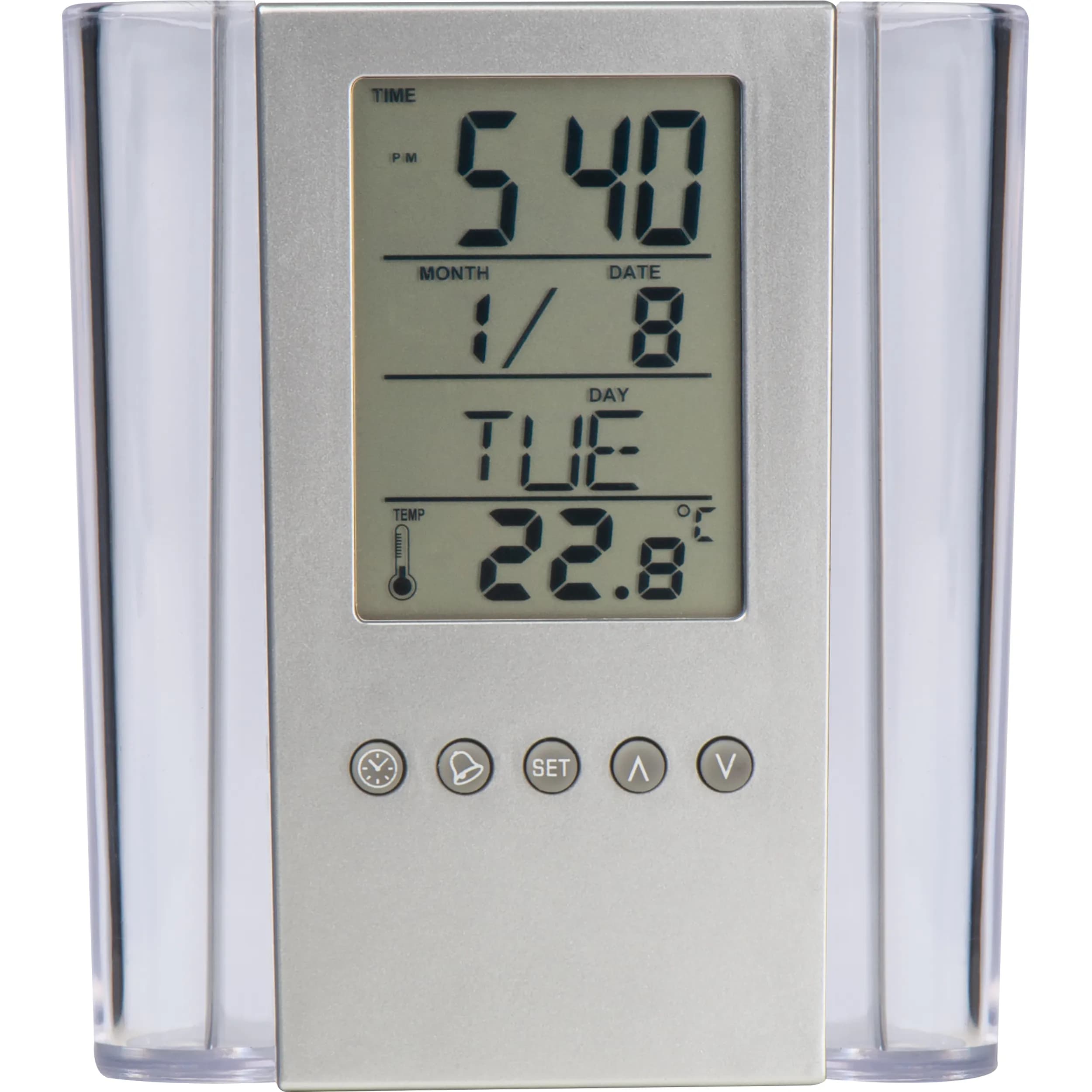 Acrylschreibtischköcher MARKUS - transparent