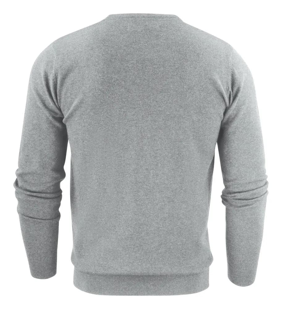 Ashland V Strickpullover Herren - Grau Meliert
