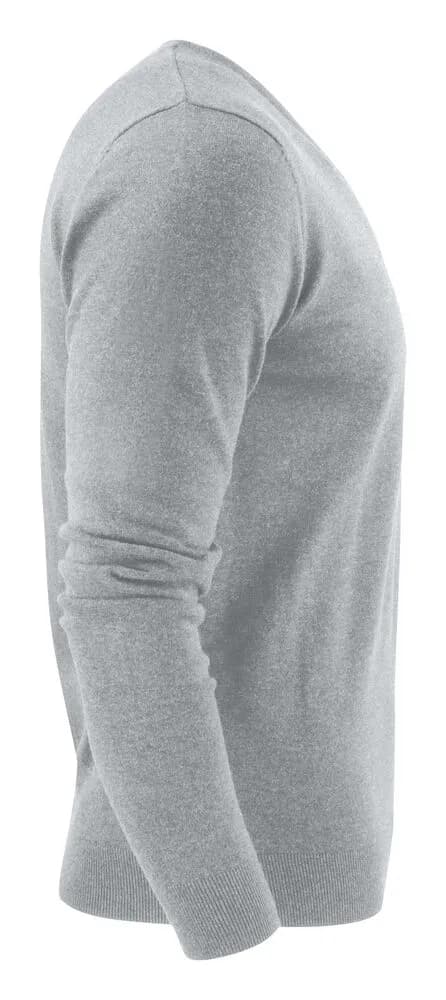 Ashland V Strickpullover Herren - Grau Meliert