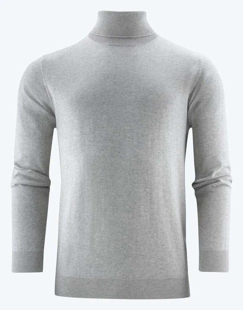 Ashland Turtle Strickpullover Herren - Grau Meliert