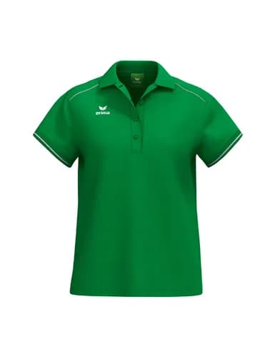 CMPT Poloshirt - Damen - smaragd/weiß