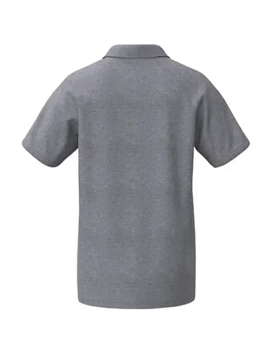 CMPT Wings Poloshirt - Unisex - grau melange/schwarz