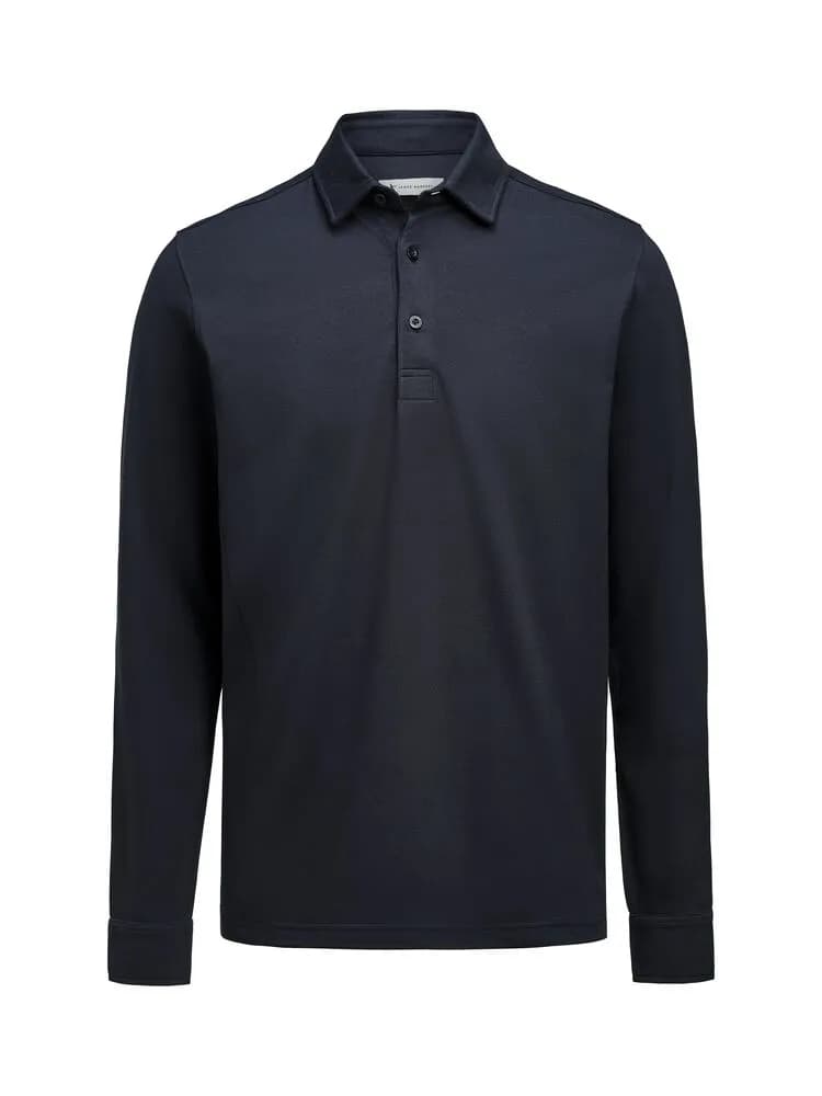 American Supreme Polo L/S Polo Herren - Marine