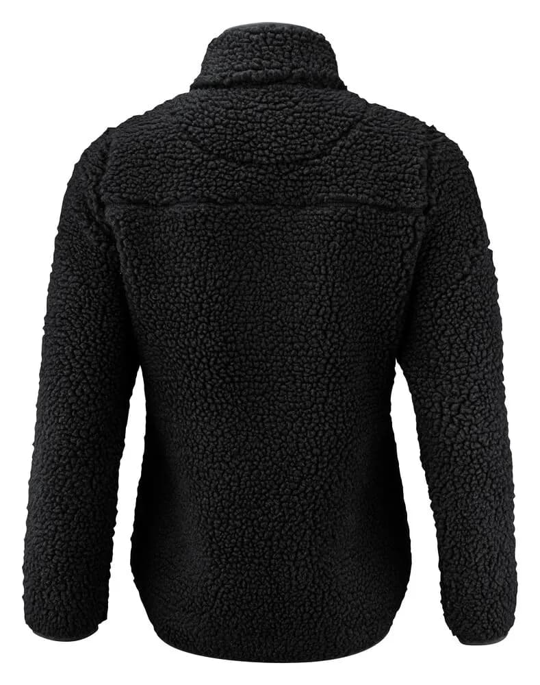 Kingsley Fleece Jacke Damen - Schwarz