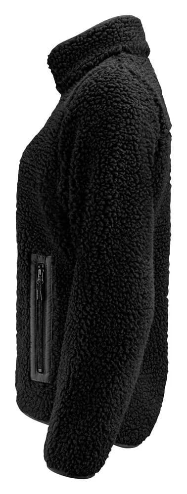 Kingsley Fleece Jacke Damen - Schwarz