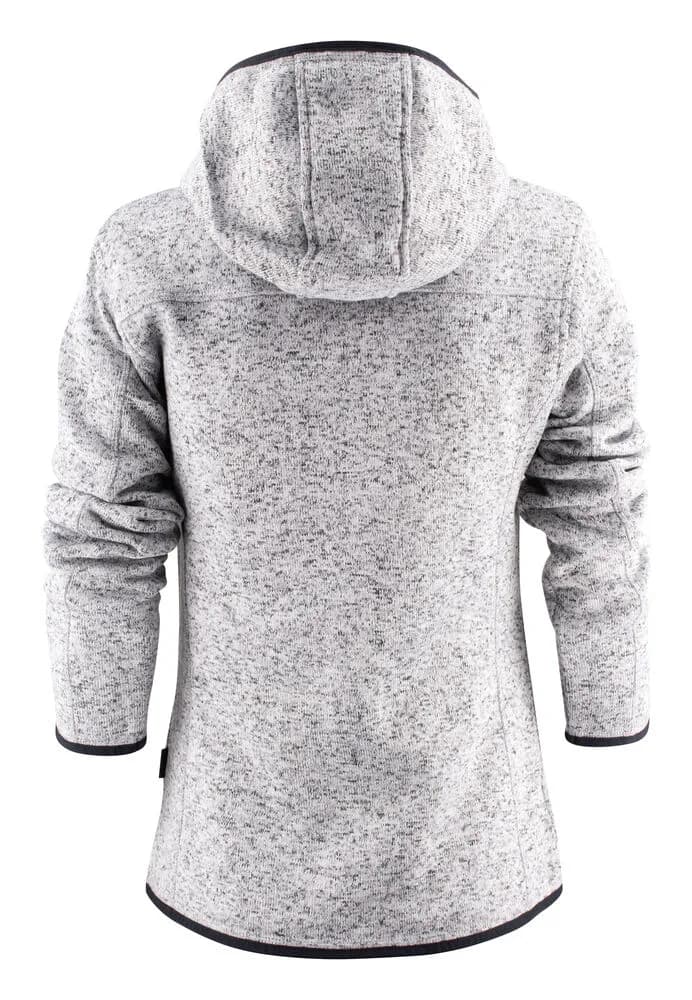 Santa Ana Fleecejacke Damen - Grau Meliert