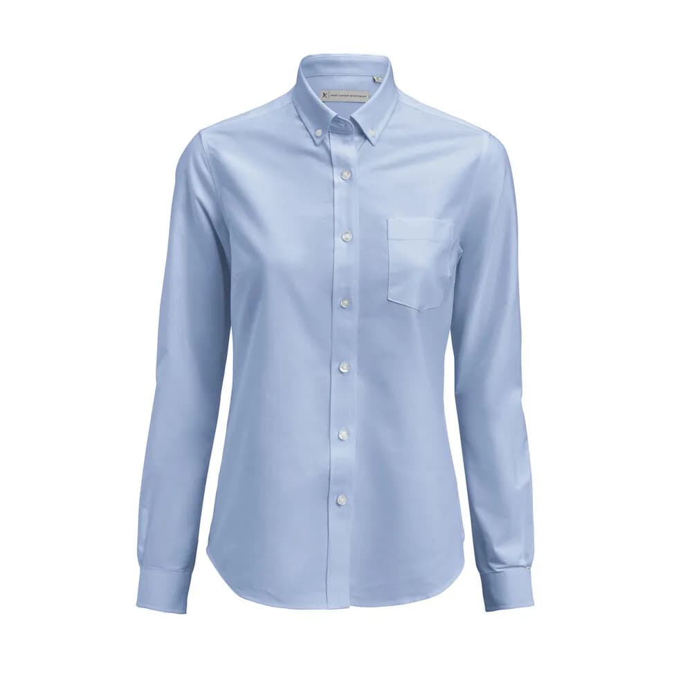 Allen Oxford Hemd Damen - Hellblau