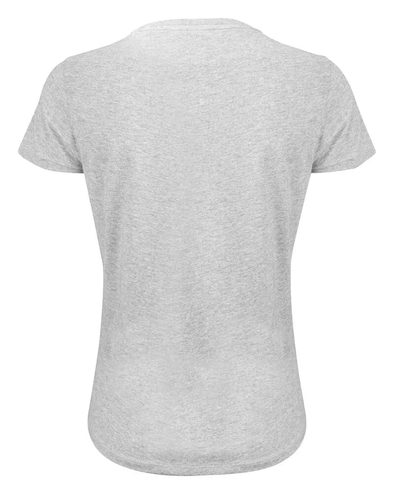 American U T-Shirt Damen - Grau Meliert