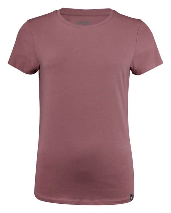 American U T-Shirt Damen - Staubiges Rot