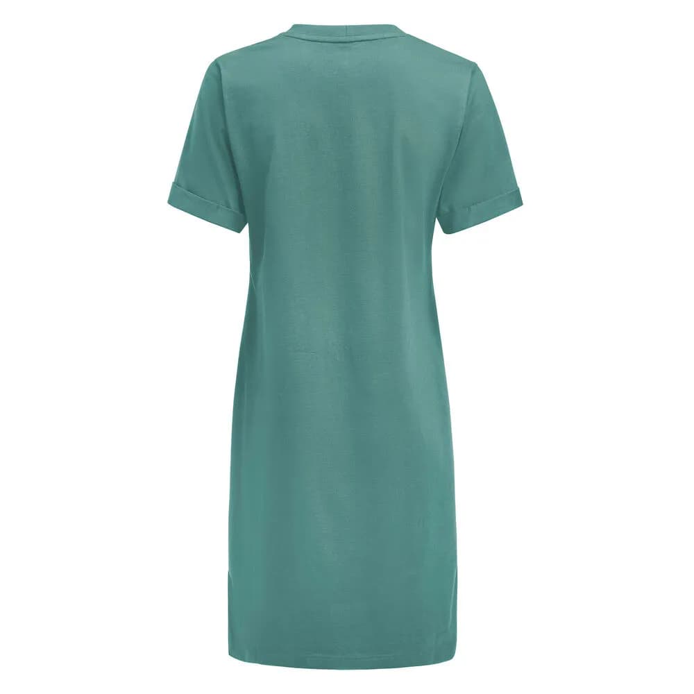 American T-shirt Dress Kleid Damen - Minzgrün