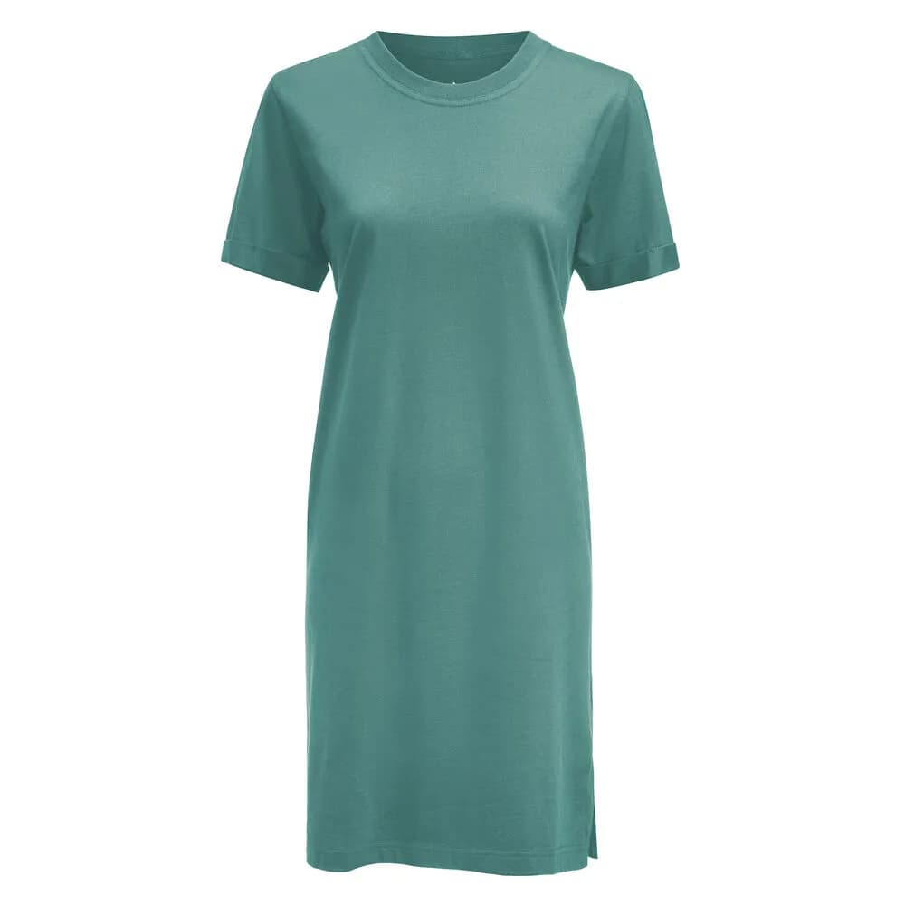 American T-shirt Dress Kleid Damen - Minzgrün