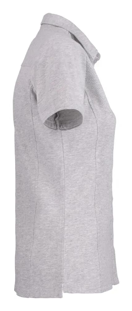 Shellden Polo Pique Damen - asche