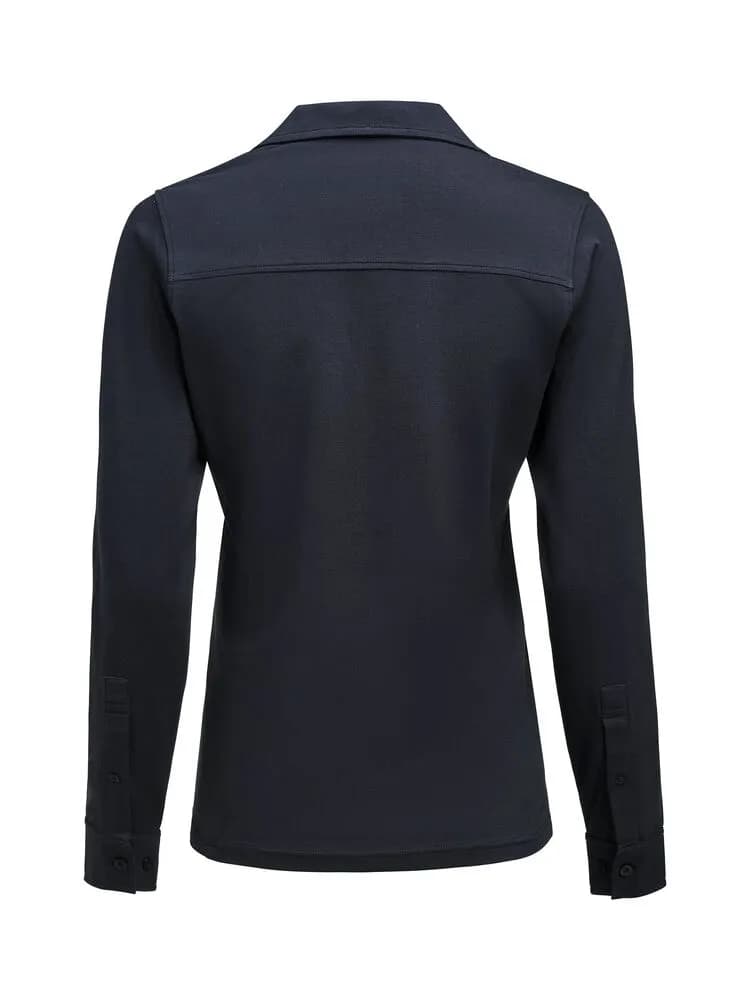 American Supreme Polo L/S Damen - Marine